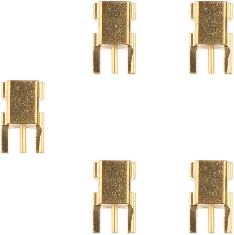5 قطع موصل MMCX ذكر مطلي بالذهب لسماعات Shure SE215 SE315 SE425 - Image 4